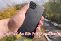 Google Pixel 4a 5G: Full Specifications