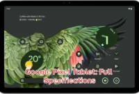 Google Pixel Tablet: Full Specifications