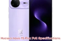 Huawei nova 15 Pro: Full Specifications