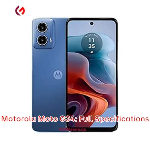 Motorola Moto G34: Full Specifications