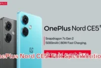 OnePlus Nord CE5: Full Specifications