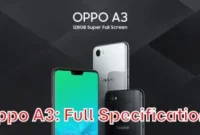 Oppo A3: Full Specifications