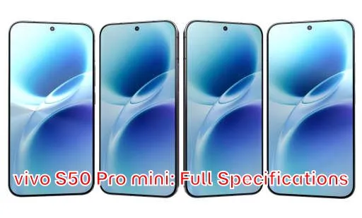 vivo S50 Pro mini: Full Specifications
