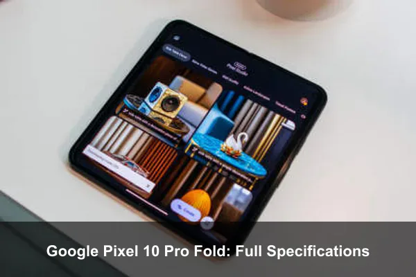 Google Pixel 10 Pro Fold: Full Specifications