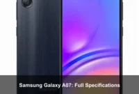 Samsung Galaxy A07: Full Specifications