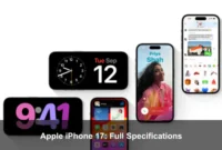 Apple iPhone 17: Full Specifications