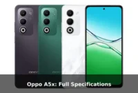Oppo A5x: Full Specifications