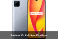Realme 15: Full Specifications