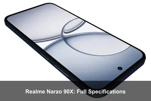 Realme Narzo 90X: Full Specifications