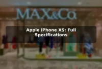 Apple iPhone XS: Full Specifications Apple iPhone XS: Full Specifications