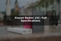 Xiaomi Redmi 15C: Full Specifications