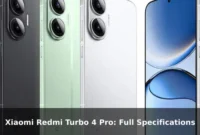 Xiaomi Redmi Turbo 4 Pro: Full Specifications
