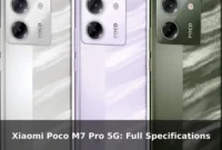 Xiaomi Poco M7 Pro 5G: Full Specifications Xiaomi Poco M7 Pro 5G: Full Specifications
