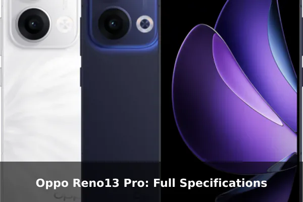 Oppo Reno13 Pro: Full Specifications