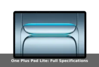 One Plus Pad Lite: Full Specifications One Plus Pad Lite: Full Specifications
