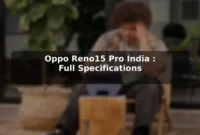 Oppo Reno15 Pro (India): Full Specifications