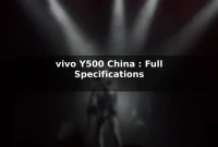 vivo Y500 (China): Full Specifications