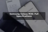 Samsung Galaxy M36: Full Specifications