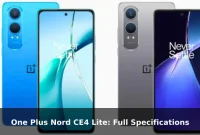 One Plus Nord CE4 Lite: Full Specifications