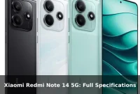 Xiaomi Redmi Note 14 5G: Full Specifications