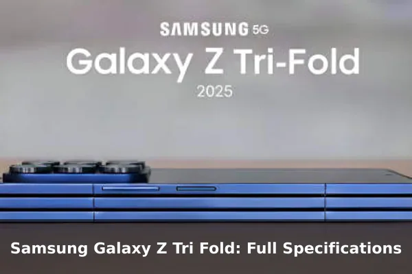 Samsung Galaxy Z Tri Fold: Full Specifications