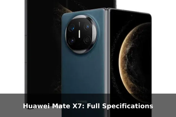 Huawei Mate X7: Full Specifications