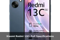 Xiaomi Redmi 13C: Full Specifications